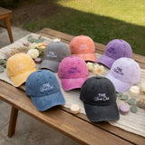 Custom Bride Club Embroidered Baseball Cap - Retro Sorority Style Bachelorette Wedding Cotton Dad Hat