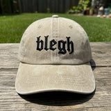 Metalcore Style Embroidered Dad Hat, Gothic Washed Denim Baseball Cap, Alternative Fashion Gift