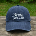 Soccer Mom Dad Embroidered Hat, Vintage Washed Soccer Fan Cap, Sports Gift