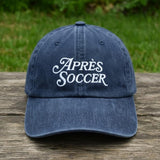 Soccer Mom Dad Embroidered Hat, Vintage Washed Soccer Fan Cap, Sports Gift