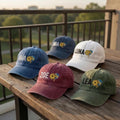 Custom Pickleball Baseball Cap, Personalized Name Pickleball Hat, Embroidered Paddle and Ball Gift, Vintage Washed Dad Hat, Sporty Team Gift