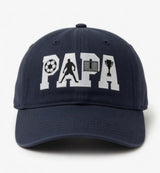 Papa Soccer Embroidered Dad Hat - Minimalist Football Fan Cap