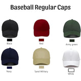 Custom Varsity Number Hat - Personalized Embroidered Baseball Cap