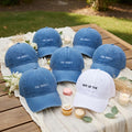 Custom Embroidered Baseball Caps, Wife of the Party, Bachelorette Wedding Weekend Hat