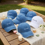 Custom Embroidered Baseball Caps, Wife of the Party, Bachelorette Wedding Weekend Hat