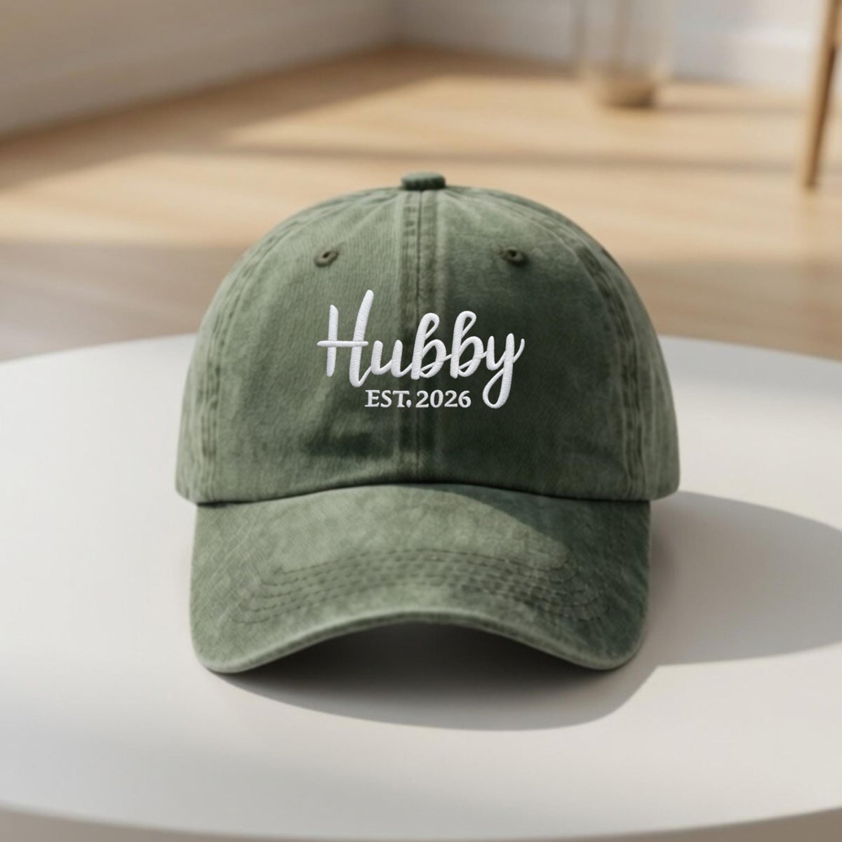 Matching Husband and Wife Embroidered Hats, Wedding Couple Baseball Caps, Anniversary Gift
