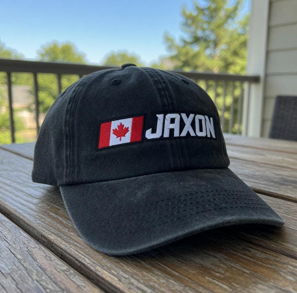 Custom Country Flag and Name Embroidered Baseball Cap - Travel Pride International Heritage Cotton Dad Hat