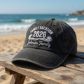 Custom Family Vacation 2026 Hats, Personalized Beach Trip Baseball Caps, Matching Group Travel Gifts, Embroidered Summer Sun Cap, Dad Hat