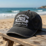 Custom Family Vacation 2026 Hats, Personalized Beach Trip Baseball Caps, Matching Group Travel Gifts, Embroidered Summer Sun Cap, Dad Hat