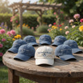Custom Last Toast on the Coast Hats, Bachelorette Party Beach Hats, Matching Bridal Shower Caps, Embroidered Bride Hat, Girls Trip Gift
