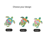 Sea Turtle Embroidered Dad Hat, Tropical Beach Baseball Cap, Ocean Wildlife Lover Gift
