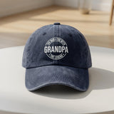 Personalized Papa Embroidered Dad Hat, Custom Grandfather Baseball Cap, Father's Day Gift