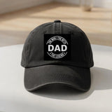 Personalized Papa Embroidered Dad Hat, Custom Grandfather Baseball Cap, Father's Day Gift
