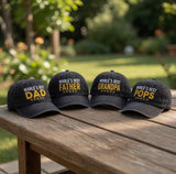 World's Best Dad Hat, Star Grandpa Embroidered Cap, Father's Day Gift, Custom Daddy Father Pops Baseball Hat, Vintage Washed Cotton Gift