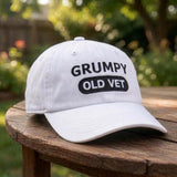 Funny Veteran Embroidered Hat, Vintage Distressed Cotton Dad Cap, Veteran Appreciation Gift