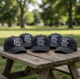 Custom Birth Year Hat, Vintage Birthday Gift for Men, Personalized Embroidered Dad Cap, Aged to Perfection Hat, Distressed Cotton Cap