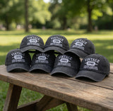 Custom Birth Year Hat, Vintage Birthday Gift for Men, Personalized Embroidered Dad Cap, Aged to Perfection Hat, Distressed Cotton Cap