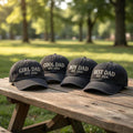 Custom Dad Est 2026 Hat, Personalized Fathers Day Gift, Girl Dad Boy Dad Cap, New Dad Established Gift, Embroidered Distressed Cotton Hat