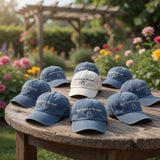 Custom Last Toast on the Coast Hats, Bachelorette Party Beach Hats, Matching Bridal Shower Caps, Embroidered Bride Hat, Girls Trip Gift