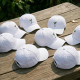 Custom Martini Glass Hat, Embroidered Cocktail Lover Gift, Funny White Baseball Cap, Personalized Bartender Cap, Cute Aesthetic Drink Hat