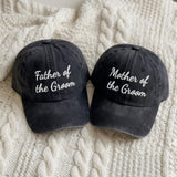 Custom Father of the Bride Embroidered Hat – Personalized Wedding Dad Cap Gift