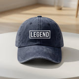 Matching Father Son Embroidered Hats, Personalized Family Baseball Caps, Father's Day Gift