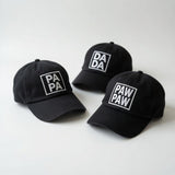 Personalized Papa Pawpaw Embroidered Hat, Custom Grandfather Baseball Cap, Family Gift