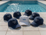 Bridal Beach Life Embroidered Hat, Coastal Bachelorette Baseball Cap, Wedding Weekend Gift
