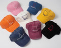 Personalized State Map Embroidered Hat, Custom Home State Baseball Cap, Hometown Travel Gift