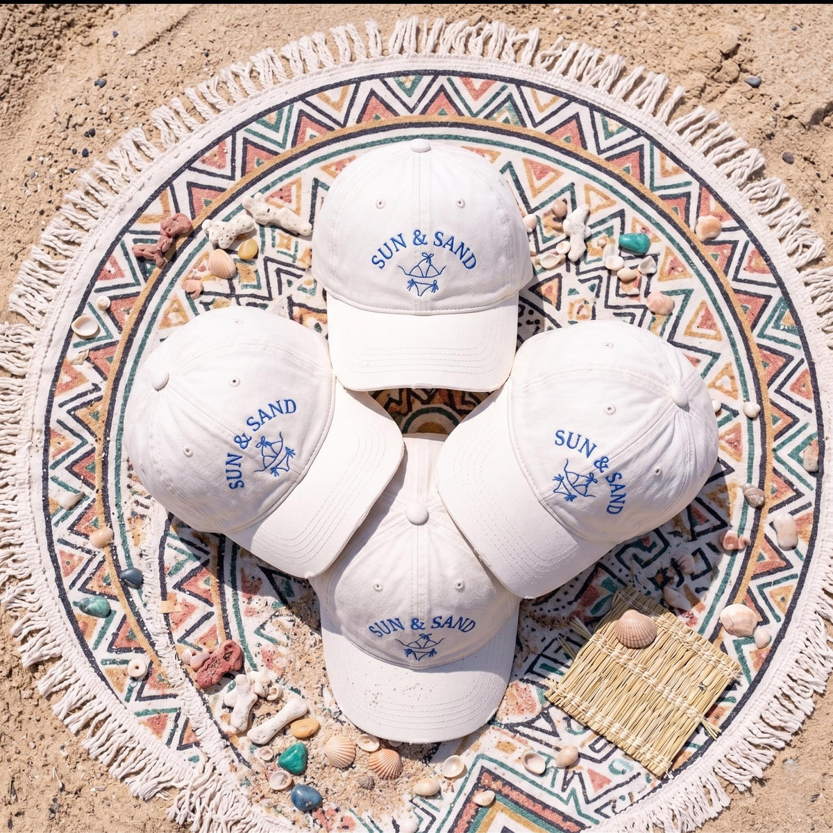 Custom Hat Bikini Embroidered Cap Personalized Beach Vacation Gift Cotton Matching Summer Girls Trip Group Vintage Dad Hat