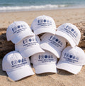 Custom Bachelorette Hat Bridal Party Cap Personalized Beach Weekend Gift Embroidered Coastal Cotton Matching Bridesmaid Group Dad Hat