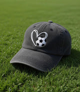Embroidered Sport Heart Hat - Game Day Athlete & Fan Baseball Cap