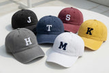 Personalized Papa Initial Embroidered Hat, Custom Monogram Baseball Cap, Father's Day Gift