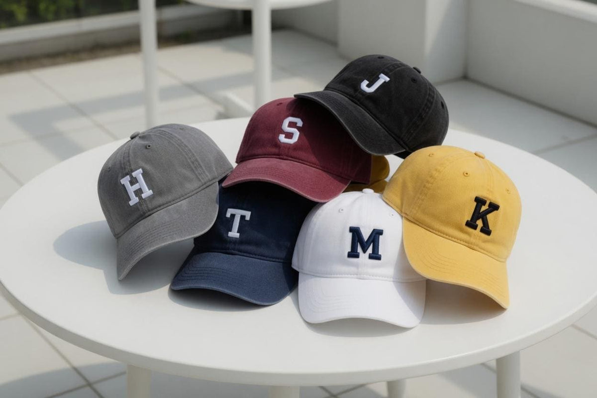 Personalized Papa Initial Embroidered Hat, Custom Monogram Baseball Cap, Father's Day Gift