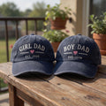 Custom Girl Dad Boy Dad Hat Est 2026, Personalized New Dad Gift, Embroidered Father's Day Cap, Baby Announcement Gift, Vintage Baseball Hat