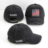 Custom Cousin Crew Embroidered Hat, Patriotic Family Matching Baseball Cap
