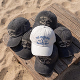 Custom Cocktail Club Hat, Vintage Family Vacation Embroidered Dad Cap, Personalized Last Name Gift, Retro Beach Trip Baseball Cotton Hat