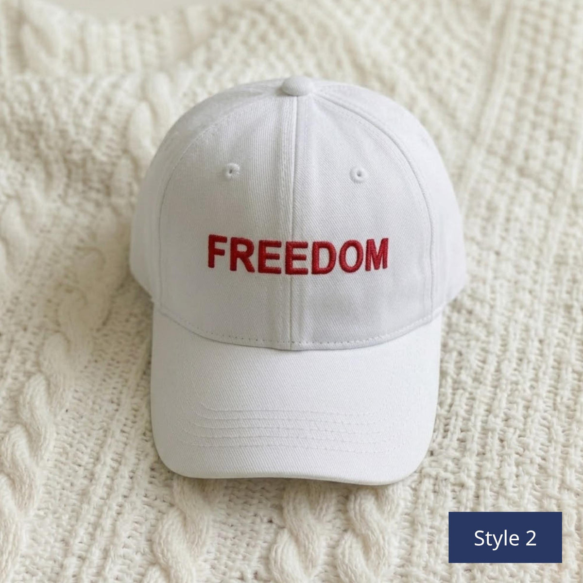 Matching Patriotic Couple Embroidered Hats, Fourth of July Baseball Caps, Couples Gift