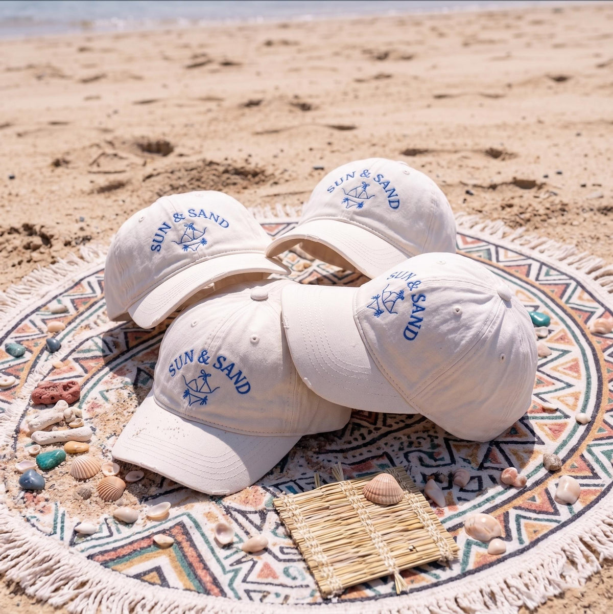 Custom Hat Bikini Embroidered Cap Personalized Beach Vacation Gift Cotton Matching Summer Girls Trip Group Vintage Dad Hat