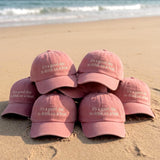 Custom Boat Drink Hat Funny Party Cap Personalized Beach Vacation Gift Embroidered Washed Matching Group Bachelorette Girl Dad Hat