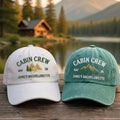 Custom Cabin Crew Embroidered Hat, Bachelorette Party Baseball Cap, Matching Bridal Group Gift