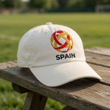 Custom Soccer Country Hat Embroidered Brazil Portugal Spain Cap Personalized Football Fan Gift Blockecore Style Retro Soccer Team Dad Hat