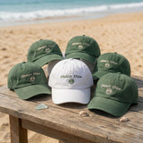 Custom Cousin Crew Embroidered Dad Hat | Matching Family Vacation Baseball Cap Men Women Kids | Cute Sun Group Trip Gifts Beach Party Hat