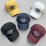 Cool Teachers Club Hat, Retro Embroidered Baseball Cap for Teacher Gift, Vintage Washed Cotton Faculty Dad Hat, Teacher Appreciation Caps