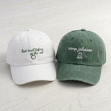 Personalized Mountain Bride Embroidered Hat, Custom Camp Bachelorette Baseball Cap, Girls Weekend Gift