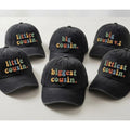 Custom Family Group Embroidered Hat, Vintage Washed Cotton Baseball Cap, Reunion Gift