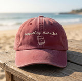 Custom Bachelorette Hat | Main Bride Supporting Character Hat | Personalized Bridesmaid Cap | Wedding Bridal Party Gift For Her