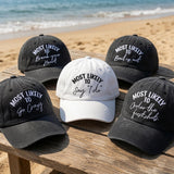 Most Likely To Bachelorette Hats | Custom Bridal Party Dad Cap | Funny Bridesmaid Matching Hats | Personalized Gift For Her Wedding Group