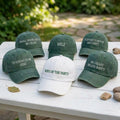 Matching Bride Party Embroidered Hats, Vintage Washed Bachelorette Baseball Caps