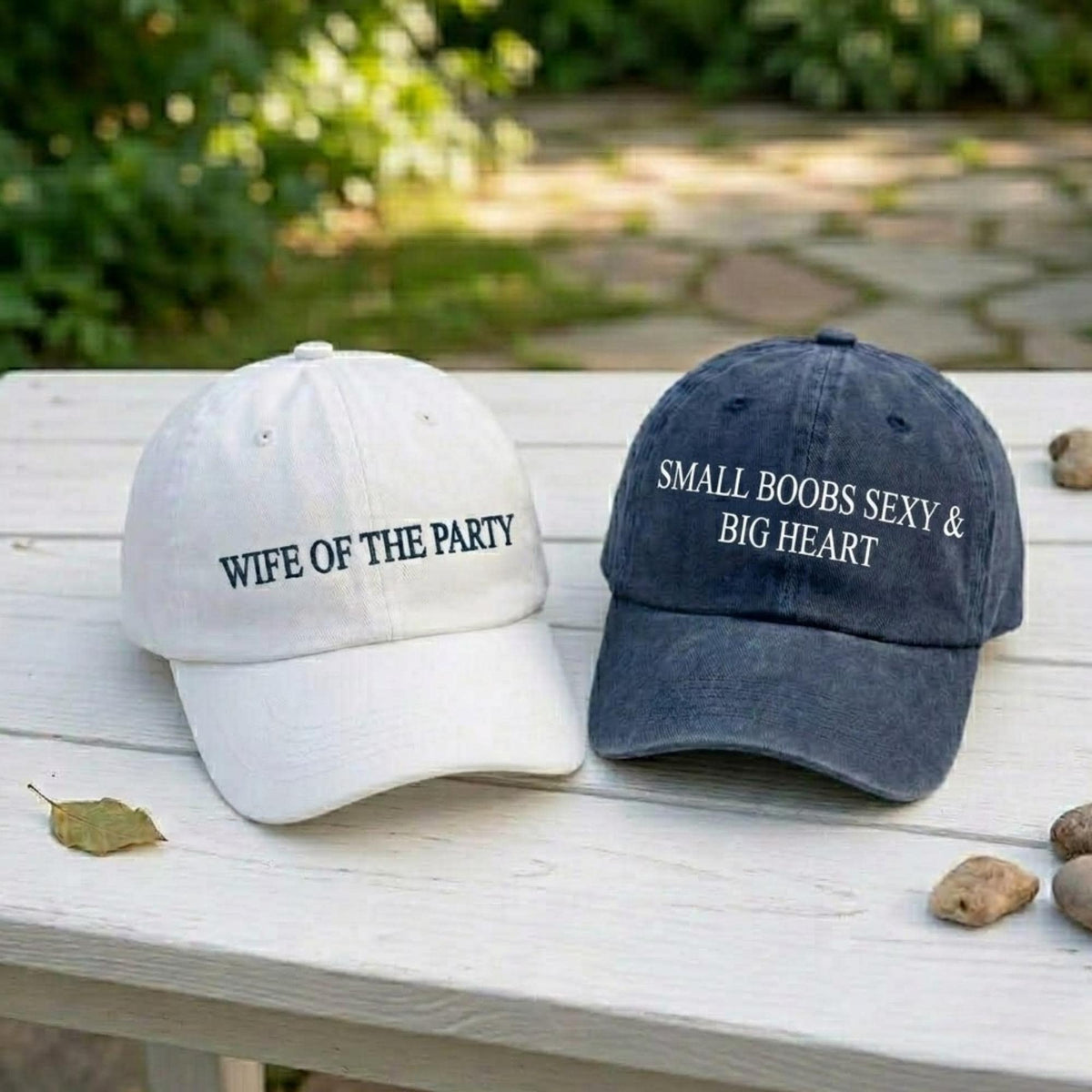 Matching Bride Party Embroidered Hats, Vintage Washed Bachelorette Baseball Caps